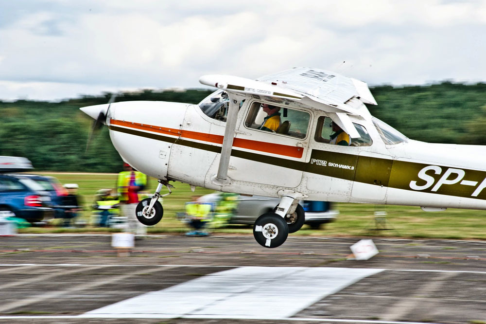 Rally Flying competition accuracy landing