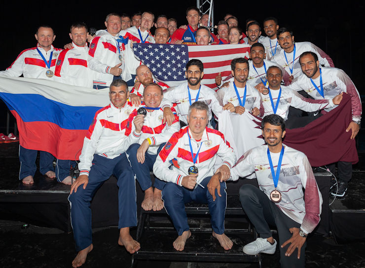 World 8-Way Champions and Silver &amp; Bronze Winners